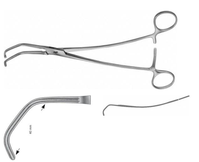 ДЕ’БЕКІ-САТІНСКІ ТАНГЕНТАЛ. ЗАТИСКАЧ 235MM